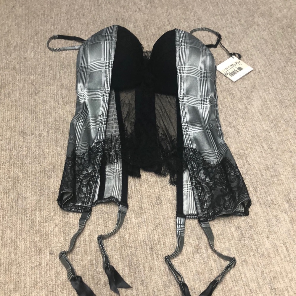 La perla black label bustier